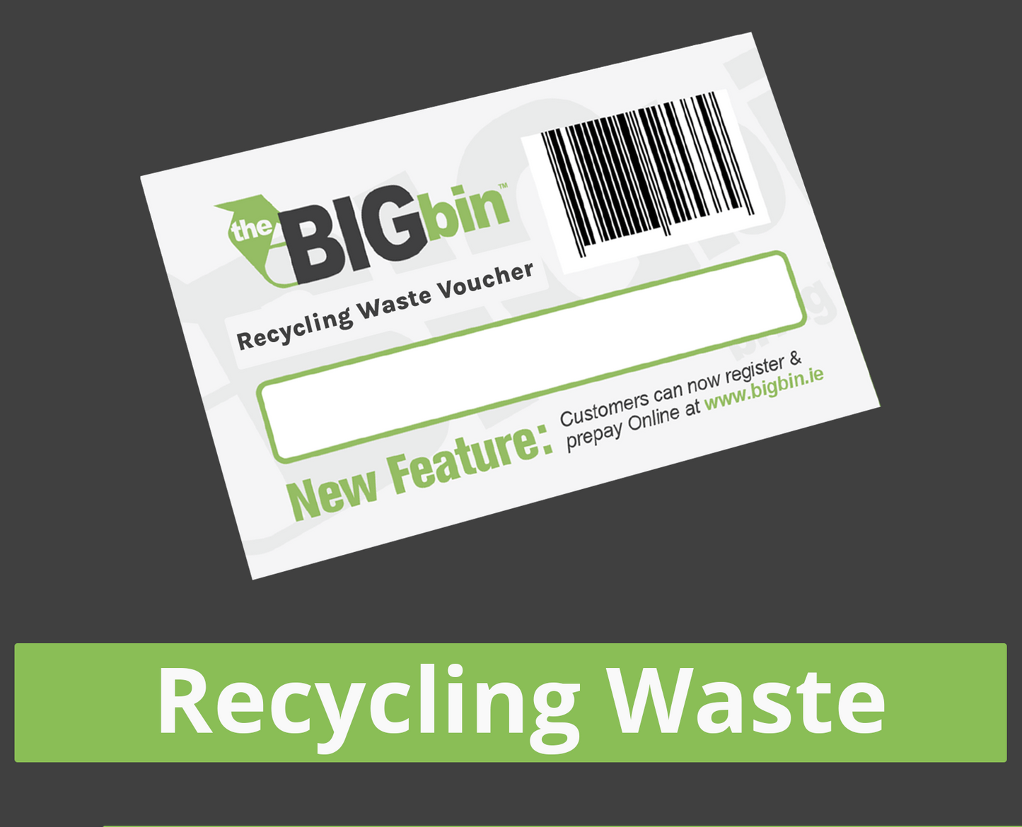 Virtual Recycling Waste Ticket
